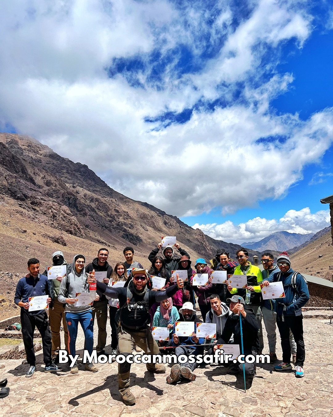 Sommet du toRas n’Ouanoukrim (4083 m) & Timzguida (4089 m)ubkal