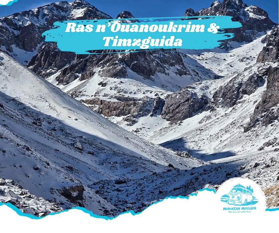 Ras n’Ouanoukrim (4083 m) & Timzguida (4089 m)